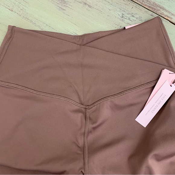 Victoria's Secret High Rise Live On Point Crossover 7/8 Length Leggings size 10 - Picture 10 of 13